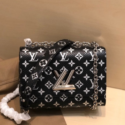 Louis Vuitton 2019 Leather Twist Shouder Bag,23cm - 루이비통 2019 레더 트위스트 숄더백 ,M50332,LOUB1900,23cm,블랙