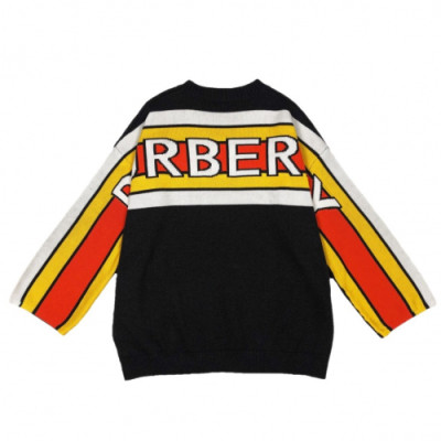 Burberry 2019 Mens Retro Logo Crew-neck Sweater - 버버리 2019 남성 레트로 로고 크루넥 스웨터 Bur01671x.Size(s - 2xl).블랙