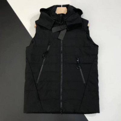 Y-3 2019 Mens Goose Down Padding Vest - 요지야마모토 2019 남성 구스다운 패딩 조끼 Y3/0042x.Size(s - 2xl).블랙