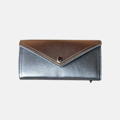 MiuMiu 2019 Leather Wallet 5MH013 - 미우미우 2019 레더 여성용 장지갑 MIUW0009, 18cm,실버