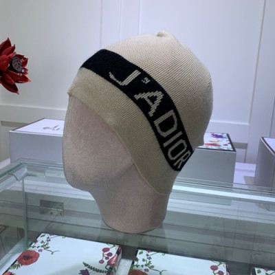 Dior 2019 Mm / Wm Knit Cap - 디올 2019 남여공용 니트 모자 DIOM0038, 베이지