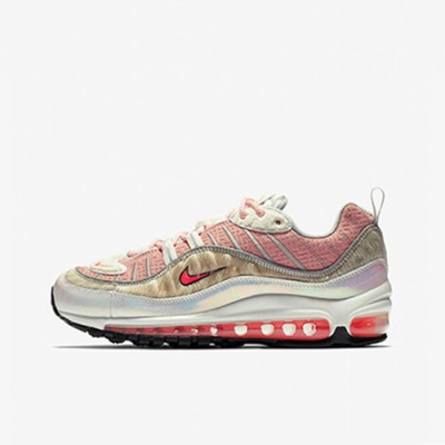 Nike 2019 Air Max 98 Ladies Casual Vintage Cushion Running Shoes BV6653 - 나이키 2019 에어 맥스 98 여성용 캐쥬얼 빈티지 쿠션 런닝슈즈 BV6653, NIKS0022.Size(225 - 240),핑크