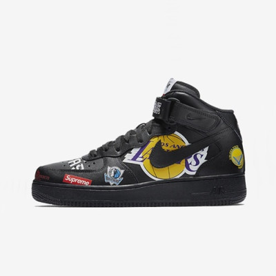 Nike 2019 Air Force 1 Mens Running Shoes AQ8017 - 나이키 2019 에어 포스 1 남성용 런닝 슈즈 AQ8017 , NIKS0073.Size(255 - 280),블랙