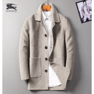 [버버리]Burberry 2019 Mens Business Vintage Wool Coats - 버버리 2019 남성 비지니스 빈티지 울 코트 Bur01743x.Size(m - 3xl).베이지