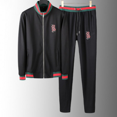 [구찌]Gucci 2019 Mens Logo Casual Training Clothes&Pants - 구찌 2019 남성 로고 캐쥬얼 트레이닝복&팬츠 Guc01883x.Size(m - 3xl).블랙