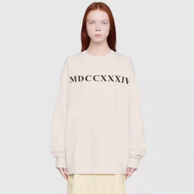 [구찌]Gucci 2019 Mm/Wm Logo Cotton Crew-neck Tshirts - 구찌 2019 남자 로고 코튼 크루넥 긴팔티 Guc01887x.Size(xs - xl).아이보리