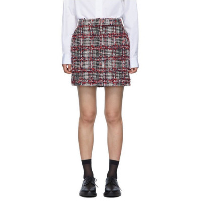 Thom Browne 2019 Womens Luxury Tweed Short Skirts - 톰브라운 2019 여성 럭셔리 트위드 스커트 Thom0462x.Size(s - l).레드