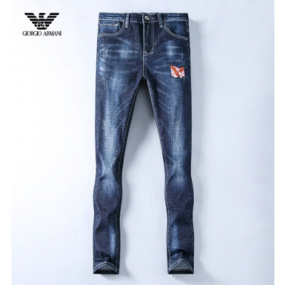 [알마니]Armani 2019 Mens Business Classic Denim Jeans - 알마니 2019 남성 비지니스 클래식 데님 청바지 Arm0510x.Size(29 - 38).블루