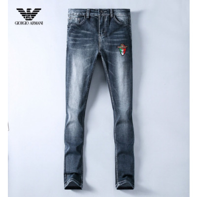[알마니]Armani 2019 Mens Business Classic Denim Jeans - 알마니 2019 남성 비지니스 클래식 데님 청바지 Arm0511x.Size(29 - 38).블루