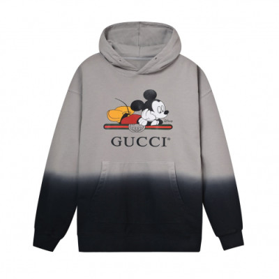 [구찌]Gucci 2019 Mm/Wm Big Logo Cotton HoodT - 구찌 2019 남자 빅로고 캐쥬얼 코튼 후드티 Guc01901x.Size(xs - l).블랙