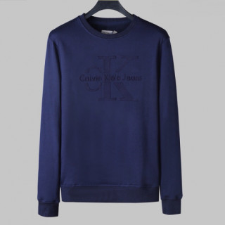 Calvin klein 2019 Mens Cotton Crest Tshirt - 캘빈클라인 2019 남성 크레스트 맨투맨 Cal0020x.Size(m - 3xl).네이비