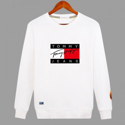 Tommy  2019 Mens Logo Cotton Man-to-man - 토미 2019 남성 로고 코튼 맨투맨 Tomy0014x.Size(m - 3xl).화이트