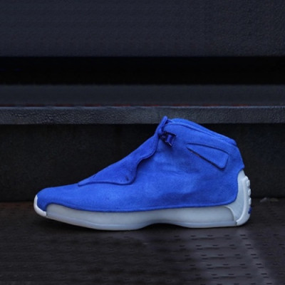 Air Jordan 2019 18 Mens Running Shoes - 에어조던 2019 18 남성용 런닝슈즈 ,AIRJS0027, Size(255 - 280), 블루