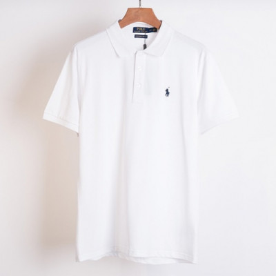 Polo 2019 Mens Logo Cotton Polo Short Sleeved Tshirs - 폴로 2019 남성 로고 코튼 폴로 반팔티 Pol0014x.Size(m - 3xl).2컬러(화이트/옐로우)