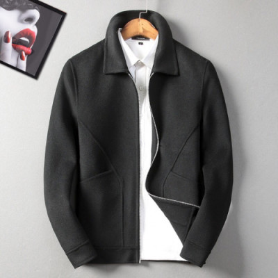 [알마니]Armani 2019 Mens Logo Casual Cashmere Jacket - 알마니 2019 남성 로고 캐쥬얼 캐시미어 자켓 Arm0521x.Size(m - 3xl).블랙