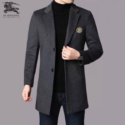 [버버리]Burberry 2020 Mens Business Cashmere Jackets - 버버리 2020 남성 비지니스 캐시미어 자켓 Bur01849x.Size(m - 3xl).그레이