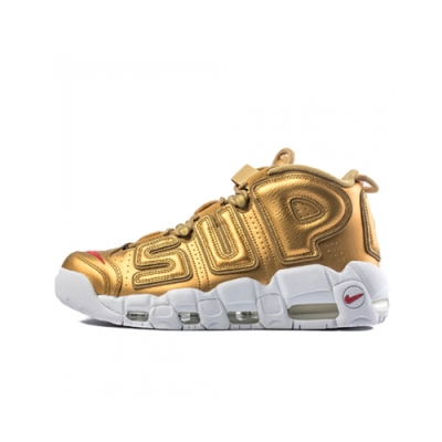 Supreme x Nike 2019 Uptempo Running Shoes 902290 - 슈프림 x 나이키 2019 업템포 런닝 슈즈 902290, NIKS0281.Size(255 - 280),옐로우골드