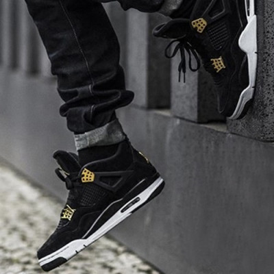 Air Jordan 2019 4 Mens Running Shoes - 에어조던 2019 4 남성용 런닝슈즈 ,AIRJS0150, Size(255 - 280), 블랙