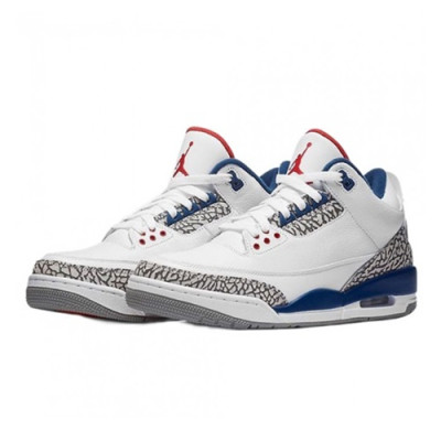 Air Jordan 3 2019  Mens Running Shoes - 에어조던 3 2019 남성용 런닝슈즈 ,AIRJS0165, Size(255 - 280), 화이트