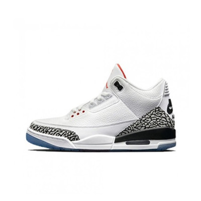 Air Jordan 3 2019  Mens Running Shoes - 에어조던 3 2019 남성용 런닝슈즈 ,AIRJS0168, Size(255 - 280), 화이트