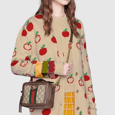Gucci 2020 Ophidia Mini Shoulder Bag,18.5CM - 구찌 2020 오피디아 미니 숄더백 602576, GUB0916, 18.5cm,브라운