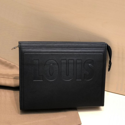 Louis Vuitton 2019 Pochette Voyage Clutch Bag,26cm - 루이비통 2019 포쉐트 보야지 남여공용 클러치백 M61692,LOUB1929,26cm,블랙