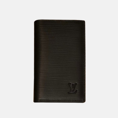 Louis Vuitton 2019 Leather Card Purse M60256 - 루이비통 2019 남여공용 카드 퍼스,LOUW0378,Size(11cm),블랙