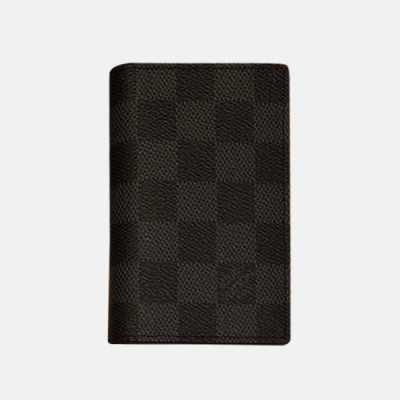 Louis Vuitton 2019 Canvas Card Purse M60256 - 루이비통 2019 남여공용 카드 퍼스,LOUW0379,Size(11cm),블랙