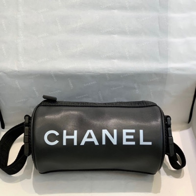 Chanel 2019 Leather Shoulder Bag,19CM - 샤넬 2019 여성용 레더 숄더백,CHAB1377,19CM,블랙