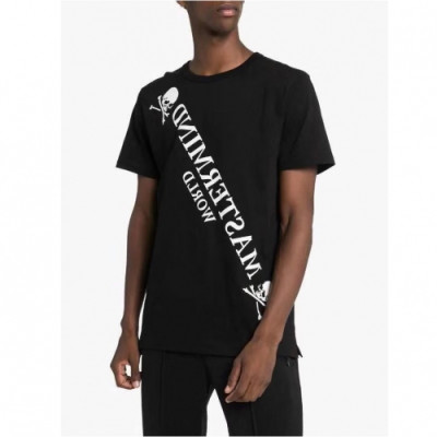 Mastermind Japan 2020 Mens Logo Cotton Short Sleeved Tshirts - 마스터마인드 2020 남성 로고 코튼 반팔티 Mas0056x.Size(s - 2xl).블랙