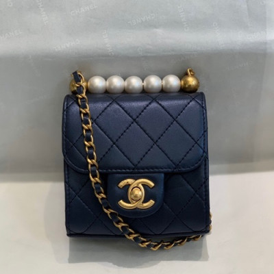 Chanel 2019 Chain Cross Bag,11CM - 샤넬 2019 체인 크로스백,CHAB1390,11CM,네이비