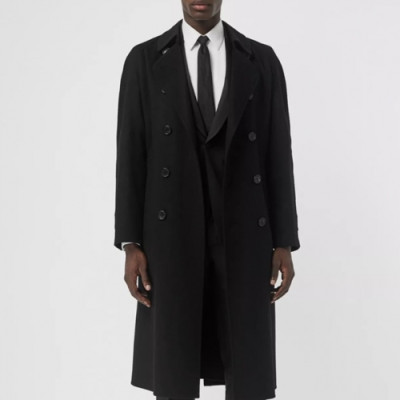 [버버리]Burberry 2020 Mens Business Cashmere Coats - 버버리 2020 남성 비지니스 캐시미어 코트 Bur01944x.Size(l - xl).블랙
