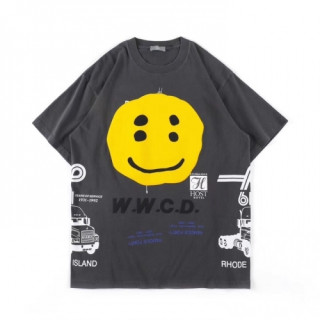 [카니예웨스트]Kanye west 2020 Mm/Wm Logo Cotton Short Sleeved Tshirts - 카니예 웨스트 2020 남자 로고 코튼 반팔티 Kany0048x.Size(m - xl).그레이