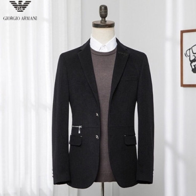 [알마니]Armani 2020 Mens Business Wool Suit Jackets - 알마니 2020 남성 비지니스 울 슈트 자켓 Arm0562x.Size(m - 2xl).블랙
