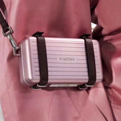 Dior & Rimowa 2019 Shoulder Bag,20CM - 디올 & 리모와 2019 여성용 숄더백  DIOB0494,20CM,핑크