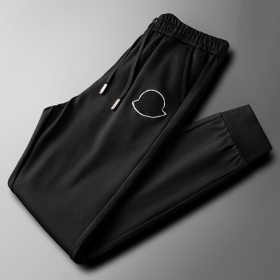 [몽클레어]Moncler 2019 Mens Casual Logo Silket Training Pants  -몽클레어 2019 남성 캐쥬얼 로고 실켓 트레이닝 팬츠 Moc01360x.Size(29 - 38).블랙