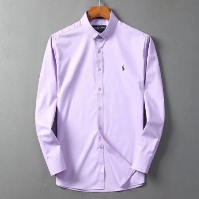 [폴로]Polo 2020 Mens Business Cotton Shirts - 폴로 2020 남성 비지니스 코튼 셔츠 Pol0023x.Size(m - 2xl).2컬러(버건디/퍼플)