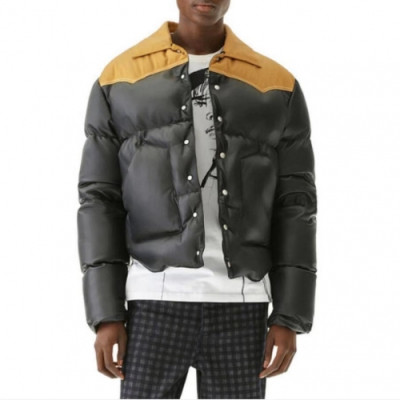 [로에베]Loewe 2020 Mens Causal Goose Down Leather Jackets - 로에베 2020 남성 캐쥬얼 구스 다운 가죽 자켓 Loe0148x.Size(s - xl).블랙