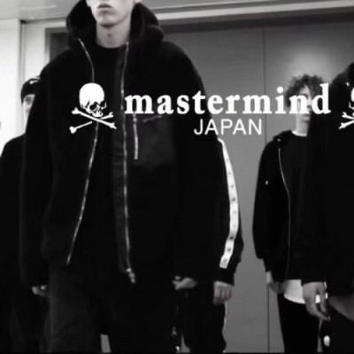 Mastermind Japan Mens Flannel Jackets - 마스터마인드 재팬 2020 남성 플란넬 자켓 Mas0062x.Size(s - xl).블랙