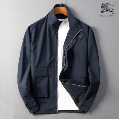 [버버리]Burberry 2020 Mens Classic Casual Jackets - 버버리 2020 남성 클래식 캐쥬얼 재킷 Bur01975x.Size(m - 3xl).네이비