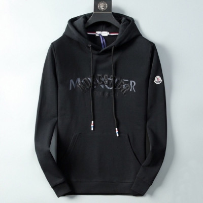 [몽클레어]Moncler 2020 Mens Logo Casual Cotton HoodT - 몽클레어 2020 남성 로고 캐쥬얼 코튼 후디 Moc01373x.Size(m - 3xl).2컬러(블랙/레드)