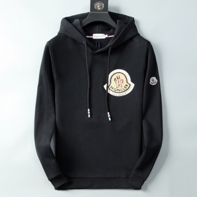 [몽클레어]Moncler 2020 Mens Logo Casual Cotton HoodT - 몽클레어 2020 남성 로고 캐쥬얼 코튼 후디 Moc01376x.Size(m - 3xl).2컬러(블랙/레드)