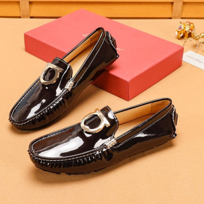 Ferragamo 2019 Mens Leather Loafer - 페라가모 2019 남성용 레더 로퍼 FGMS0125,Size(240 - 270).블랙