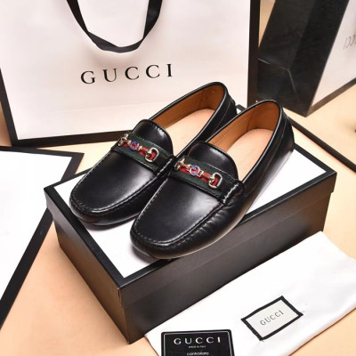 Gucci 2022 Mens Leather Loafer - 구찌 2022 남성용 레더 로퍼 GUCS0570,Size(240 - 275).블랙