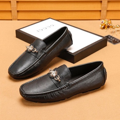 Gucci 2019 Mens Leather Loafer - 구찌 2019 남성용 레더 로퍼 GUCS0571,Size(240 - 270).블랙