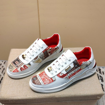 Gucci 2019 Mens Leather Sneakers - 구찌 2019 남성용 레더 스니커즈 GUCS0580,Size(240 - 270),화이트