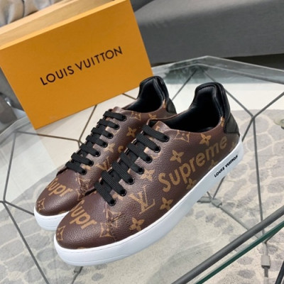 Louis Vuitton 2019 Mens Canvas Sneakers - 루이비통 2019 남성용 캔버스 스니커즈 LOUS0471,Size(240 - 270).브라운