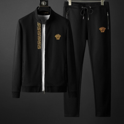 [베르사체]Versace 2020 Mens Medusa Silket Training Clothes&Pants - 베르사체 2020 남성 메두사 실켓 트레이닝복&팬츠 Ver0509x.Size(m - 4xl).블랙