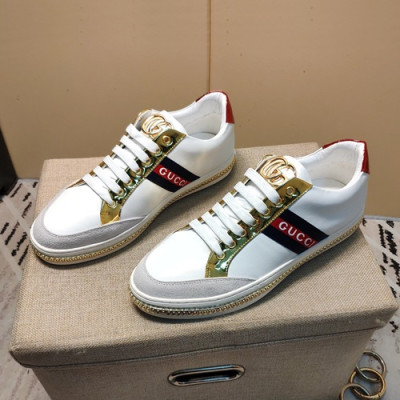 Gucci 2019 Mens Sneakers - 구찌 2019 남성용 스니커즈 GUCS0584,Size(240 - 270),화이트
