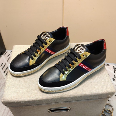 Gucci 2019 Mens Sneakers - 구찌 2019 남성용 스니커즈 GUCS0585,Size(240 - 270),블랙